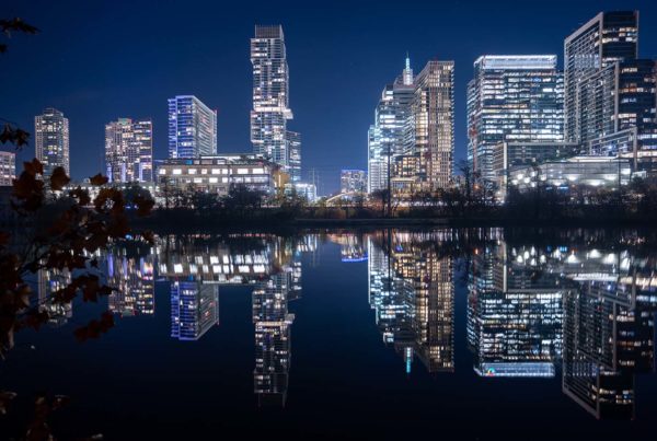 Austin at night